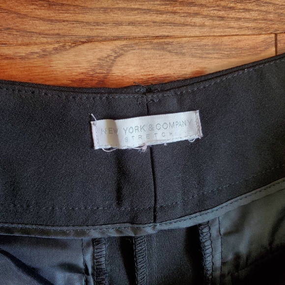 Black Wide Leg Dress Pants - Picture 4 of 5